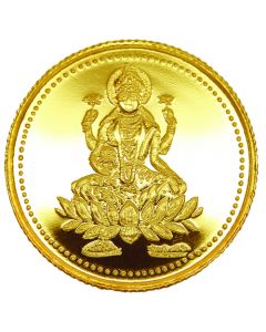 1GM Laxmi Gold Coin 22K 916